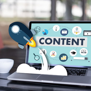 Web content marketing